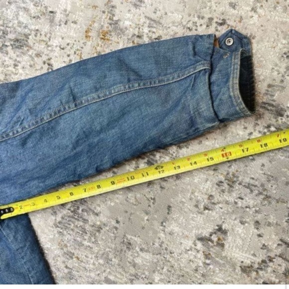 VINTAGE 1970 | Maverick Blue Bell Sherpa Denim Trucker Jacket Corduroy - Picture 2 of 15